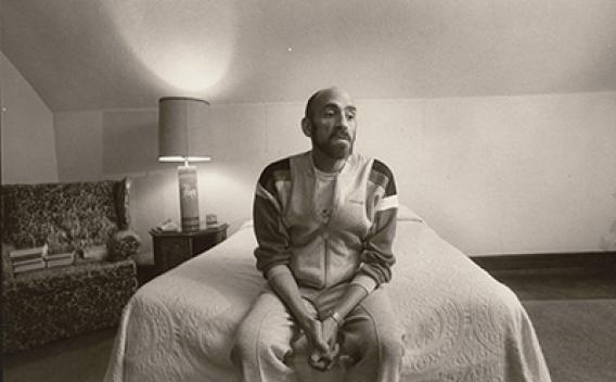 Image of man suffering from AIDS