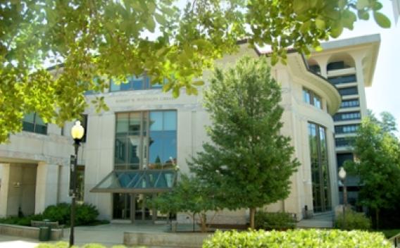 Exterior of the Woodruff Library Building