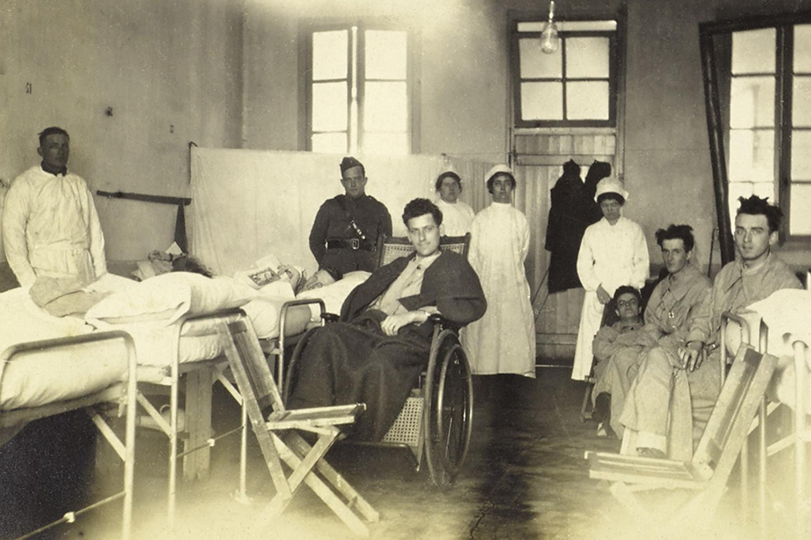 medical personnel during World War I