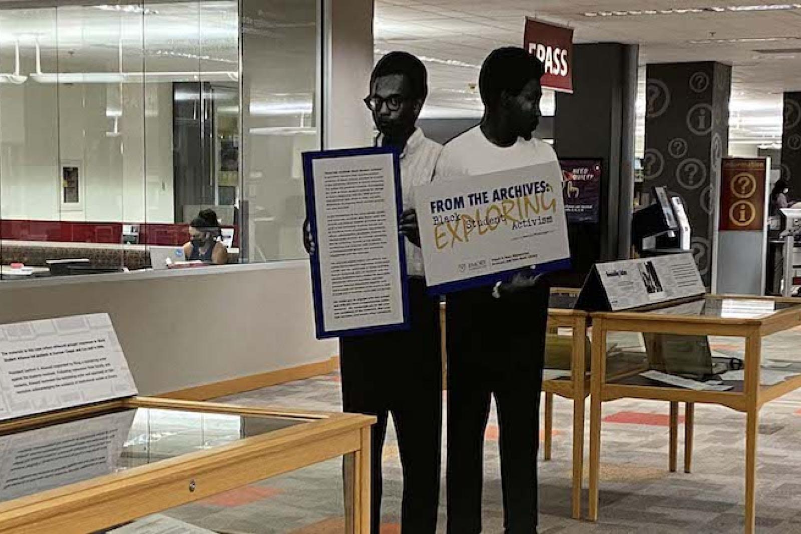 Black Student Activism exhibit